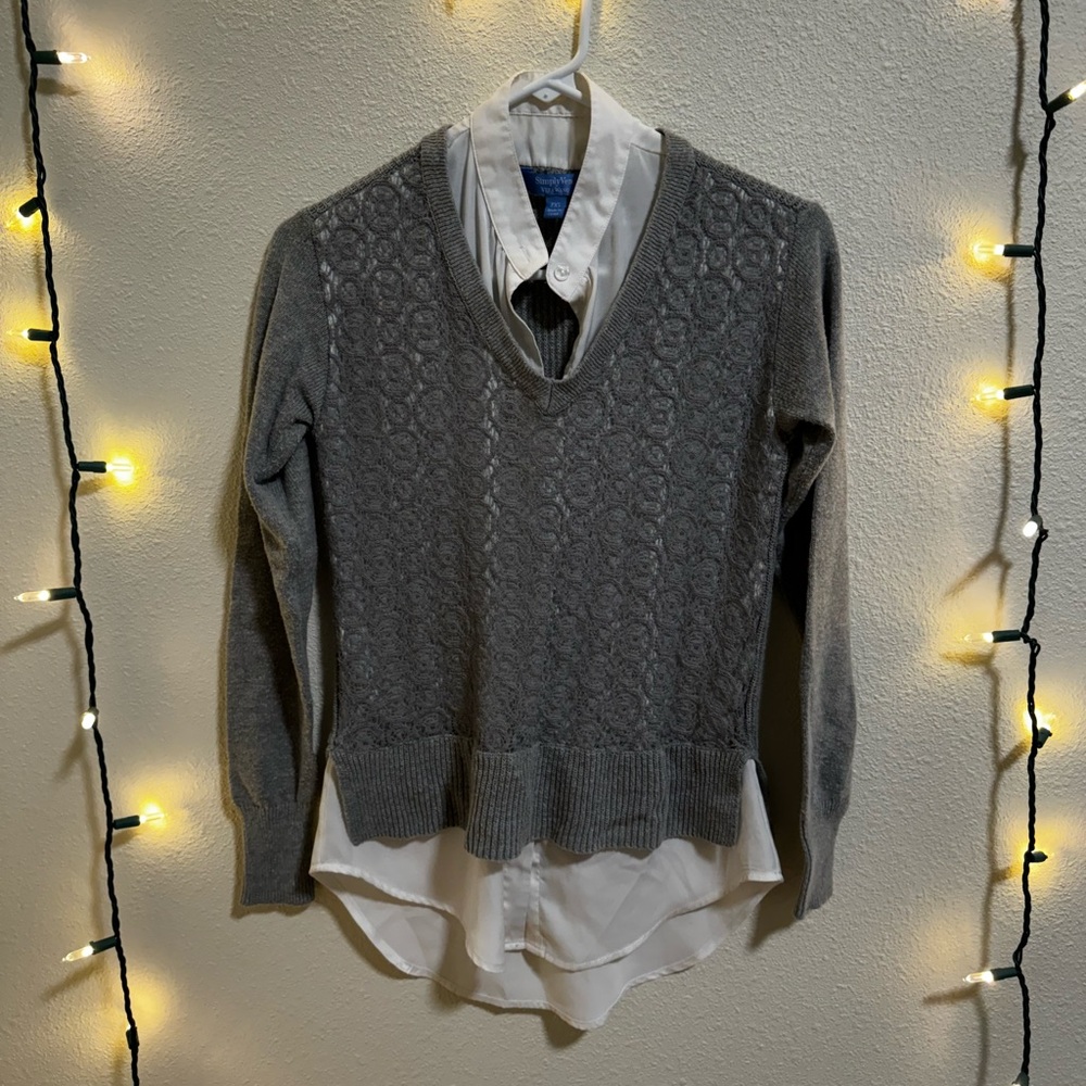 Simply Vera, Vera Wang sweater blouse